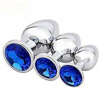 PLUG ANALE SEX TOY ANAL BUTT SPINA GIOIELLO INDOSSABILE IN METALLO PIETRA color