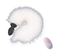 Plug anale Sex Toy Tail Anal Plug Vibratore Wireless Remote Vibrating Butt Plug Anus Gioco per adulti Accessori Cosplay (D con telecomando)