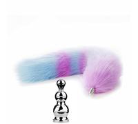 Plug anale Sex Toys 40cm Coda staccabile con 6 Style S Size Smooth Butt Plug Cosplay Gioco di flirt Sex Shop (S-124 con coda)