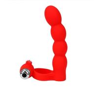 Plug anale Sex Toys Per Men Coppia Doppio Butt Training Plugs Dildo Vibratore Anal Bead Plug Masturbatore Vibratore Macchina del sesso