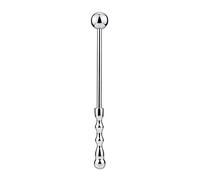 Plug anale Sextoy Maschio In Acciaio Inox Anal Plug Butt Beads G Spot Bacchetta Bastone di Massaggio Della Prostata Maschile Doppio Dildo Giocattolo Del Sesso Della Vagina Dildo Anale