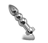 Plug anale Shock bipolare stretto Enorme Butt Plug Metallo Palline anali Prostata Punto G Giocattolo