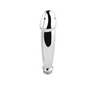 Plug anale Siringa per doccia in acciaio metallico Soffione doccia anale Perline Kit di pulizia anale Butt Plug Attacco Ugello Punta Giocattolo sessuale gay(L)