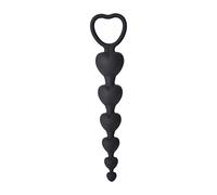 Plug anale Slicone a forma di cuore Palline anali Butt plug anale Palline Buttplug Kit giocattolo Stimolatore Giocattoli sessuali per uomini e donne Adulto 18