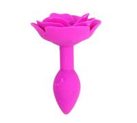 Plug anale SM Sex Toys Rose Butt Plug Uomo Donna Attrezzatura Back Court Forniture Flirtare Anal Plug Negozio Gancio anale Giocattolo adulto Masturbatore