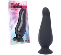 Plug Anale Smile Hopper - Nero - 12 Cm