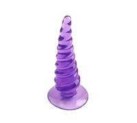 Plug anale Soft Anal Butt Plug Massaggio alla prostata Vibratore Butt Plug Butt Beads Dildo Masturbatore Giocattoli del sesso gay Giocattoli Giochi per adulti