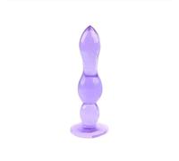 Plug anale Soft Anal Butt Plug Massaggio alla prostata Vibratore Butt Plug Butt Beads Dildo Masturbatore Giocattoli del sesso gay Giocattoli Giochi per adulti