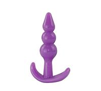 Plug anale Soft Anal Butt Plug Massaggio alla prostata Vibratore Butt Plug Butt Beads Dildo Masturbatore Giocattoli del sesso gay Giocattoli Giochi per adulti