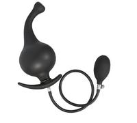 Plug anale Super Grande Gonfiabile Enorme Grande Plug Anale Max Dildo Pompa Dilatatore Anale Espandibile Senza Vibratore Butt Plug Palline Anali Giocattoli Del Sesso (GS37)