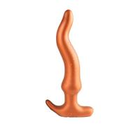 Plug anale Super Long Dildo Plug anale Massaggiatore prostatico Soft Big Butt Plug Gioco per adulti Giocattoli del sesso anale