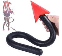 Plug anale super lungo con coda Plug anale in silicone Analizzatore dell'ano Dildo anale Stimolazione del punto G della prostata SM Cosplay sexy Masturbazione Giocattolo sessuale(L)