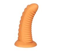 Plug anale super lungo morbido enorme plug anale forma speciale grande giocattolo filo anale doppia frequenza prodotti del sesso