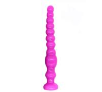 Plug anale Super lungo vibratore anale plug anale sfera di perline giocattolo del sesso Per coppie ano masturbatore macchina del sesso punto G prodotto per adulti tappi per allenamento di testa