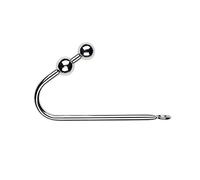 Plug anale Tappo per la bocca Gancio anale Bondage Kit Giochi per adulti Flirtare Collari per femdom Manette Gancio anale Misura regolabile Butt plug in metallo in pelle
