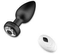 Plug anale Telecomando 10 Velocità Spina Vibratore Massaggiatore della prostata Negozio sexy Spina anale Prodotti portatili per giocattoli del sesso gay