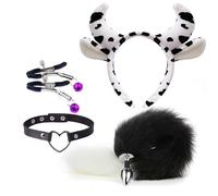 Plug anale Testa di animale sacro ornamento coda fascia per donna volpe coda anale butt plug giocattolo erotico del sesso Per donna coppia cosplay