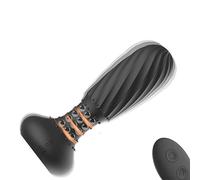 Plug anale Uomini vibranti Plug anale Telecomando vibratore anale Motori potenti Modelli Butt Gel di silice Giocattoli sessuali Per Masturbatore adulto Dildo
