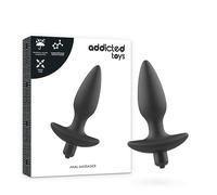 Plug Anale Vibrante Addicted Toys Massager - Nero