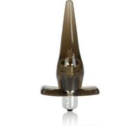 Plug Anale Vibrante Calexotics Mini Vibro Tease - TPR Trasparente