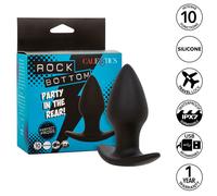 Plug Anale Vibrante Calexotics Rock Bottom Perfect - 10 Funzioni