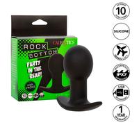 Plug Anale Vibrante Calexotics Rock Bottom - Silicone, 10 Modalità