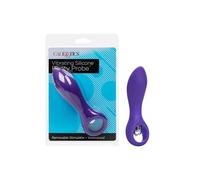 Plug Anale vibrante Calexotics viola stimolatore prostata 3 velocità waterproof