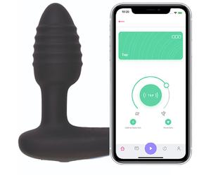 Plug Anale Vibrante con App Kiiroo Lumen - LED, Ricaricabile