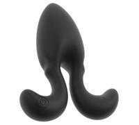 Anos RC Vibrating Butt Plug with Flexible Arms Black