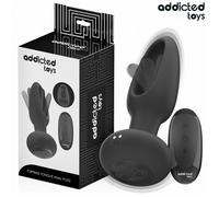 Plug Anale Vibrante con Lingua Addicted Toys - Telecomando