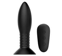 Plug Anale Vibrante con Sfere Rotanti Mr Play - Telecomando