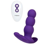 Plug Anale Vibrante con Telecomando Nalone Pearl - Silicone, Lilla