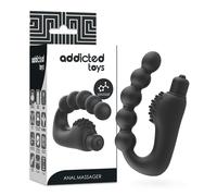 Plug Anale Vibrante Dilatatore Massaggiatore Prostatico Impermeabile in Silicone