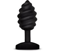Plug Anale Vibrante G-Vibe Gplug Twist - 3,9 cm, Nero