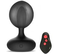 Plug anale Vibrante gonfiabile anale Butt Plug Vibratore Massaggiatore prostatico Stimolatore Vibrazioni multi-velocità Giocattoli impermeabili