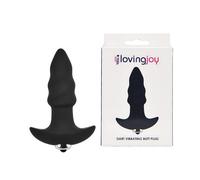 PLUG ANALE VIBRANTE IN SILICONE 7 FUNZIONI VIBRATORE LOVING JOY DART