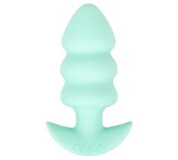 Plug Anale Vibrante Mini 7 Modalità Silicone USB Turchese 8,3 cm