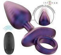 Plug Anale Vibrante Penetrante Morbido Impermeabile Telecomando Wireless USB