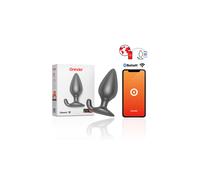 Oninder Rio Vibrating Anal Plug Black