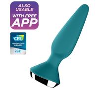 Plug Anale Vibrante Satisfyer Plug-ilicious 1 - Silicone, App