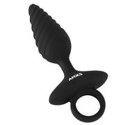 Plug Anale Vibrante Spiralato Flessibile 10 Modalità Silicone USB Twisted