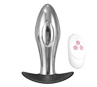 Plug anale Vibratore anale Butt Plug Massaggiatore della prostata Telecomando senza fili Plug anale vibrante indossabile Giocattoli sessuali Gay (tipo C)