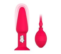 Plug anale Vibratore anale gonfiabile Dildo Masturbatore Giocattolo del sesso anale Butt Plug Macchina del sesso Giocattoli sexy per adulti Vibratore anale Per Donna Uomo Sex Shop