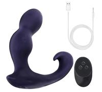 Plug anale Vibratore anale Masturbatore telecomandato Macchina del sesso Dildo Butt Plug Giocattoli del sesso Per Uomini Donne Gay Tappi per allenamento di testa a 10 velocità