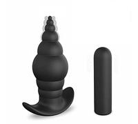 Plug anale Vibratore anale remoto senza fili Massaggiatore Ass Plug Per Coppia G Spot Butt Plug Vibrante Masturbatore maschile Giocattoli per adulti