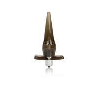 Plug anale vibratore dildo fallo vibrante conico butt nero