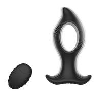 Plug anale Vibratore per scosse elettriche Uomini Contorl remoto Plug anale Vibratori Giocattoli del sesso Per Uomini Gay Butt Plug Prodotti del sesso Masturbatore Dildo
