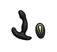 Plug anale Vibratore telecomandato senza fili Massaggiatore prostatico Butt plug in silicone Dildo anale Giocattoli sessuali Carica USB G Spot Shock elettrico