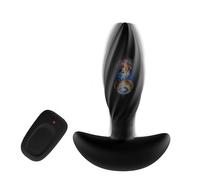 Plug anale Vibratore telecomandato senza fili Perline anali Butt Plug Vibratore del punto G Uomini Plug anale Giocattolo del sesso Per Uomo Gay Donne Masturbatore Dildo