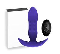 Plug anale Vibratore telescopico telecomandato vibratore con vibratore spintore ano plug anale masturbatore per uomini vibratore macchina del sesso vibratore anale giocattolo del sesso Per uomini